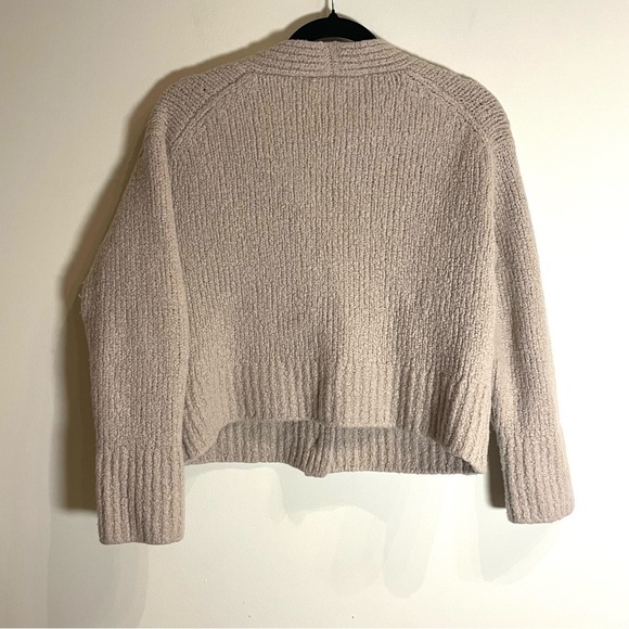 VINCE Slub Wool Blend Cardigan in Burlap Size Small - Picture 8 of 12